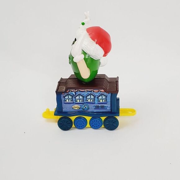 M&M -1st Series Xmas Train Engine Caboose Car Green - Picture 3 of 4